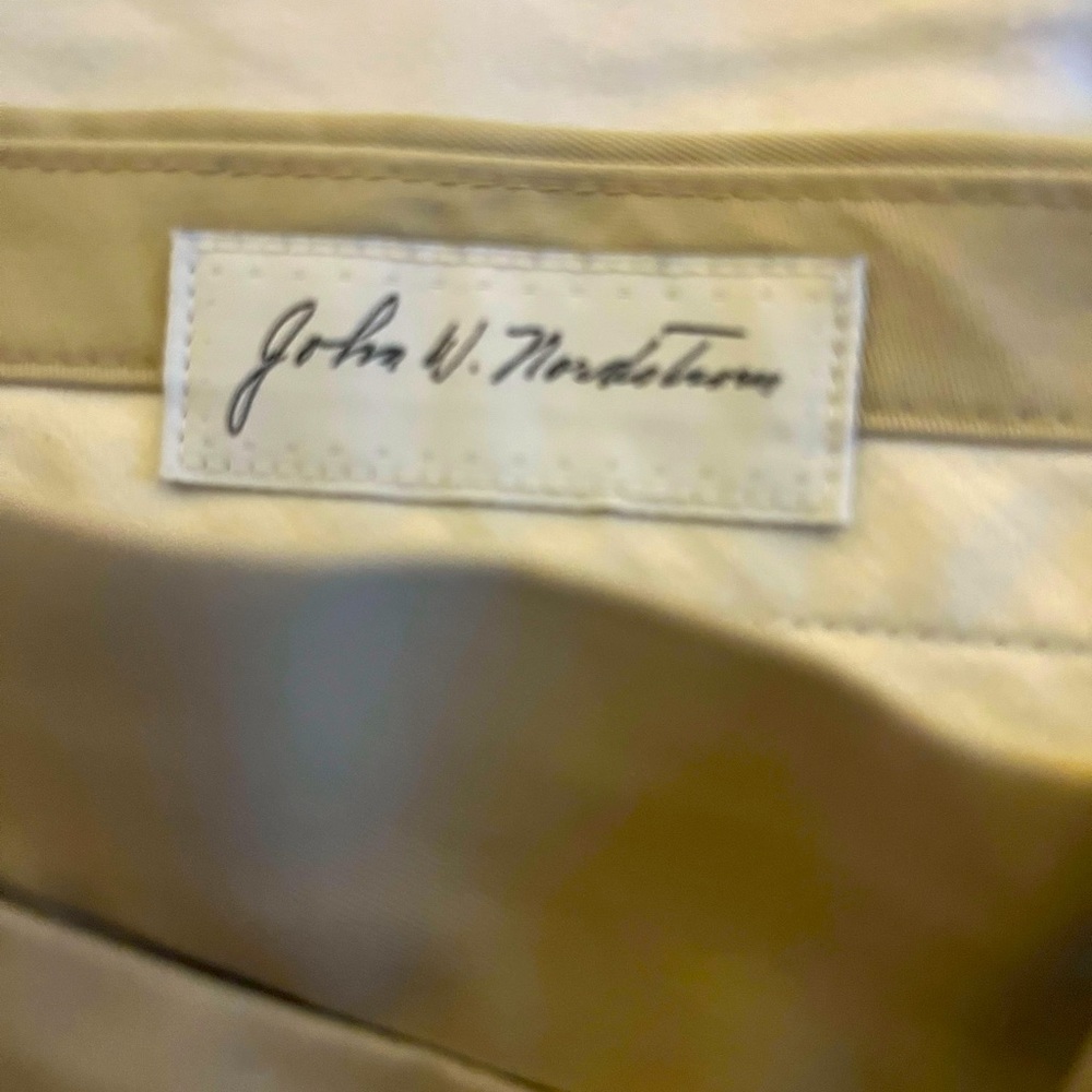 Nordstrom flat front khakis 32